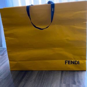 Authentic large Fendi shopping bag